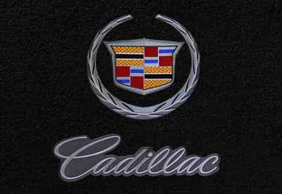 Lloyd Mats VELOURTEX FRONT FLOOR MATS 2012-2016 Cadillac SRX *Crest & Script*