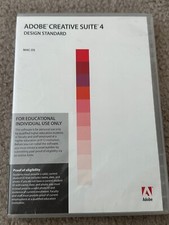 Adobe 4 Creative Suite Design Standard, Mac OS, Educational Individual Use