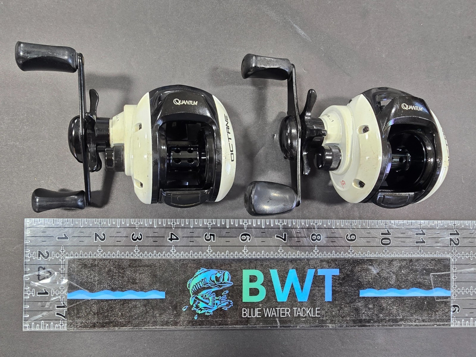 Lot of 2 Quantum Octane 6.2:1 Baitcasting Reels
