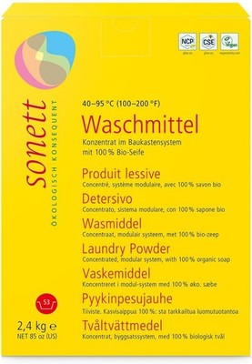 Sonett Waschmittel Pulver Konzentrat, 2.4 kg