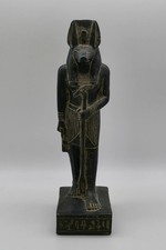RARE ANCIENT EGYPTIAN ANTIQUE Statue Large Of God Anubis Pharaonic Egyptian BC