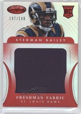 2013 Certified Freshman Fabric Mirror Red 147/149 Stedman Bailey #333 0c2