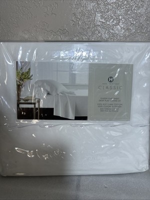 Hotel Collection Classic Queen Flat Sheet Drap Plat Grand Lit 800 Thread Count