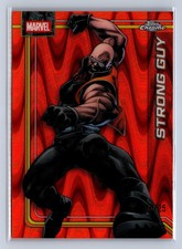 2026 Topps Chrome Marvel Strong Guy Orange RayWave Refractor /25 #170