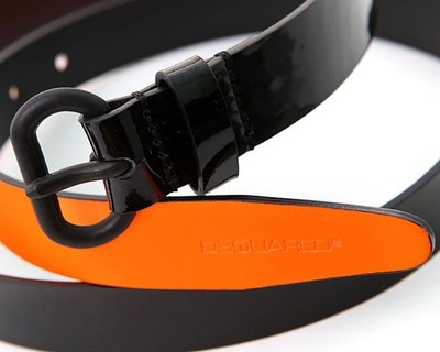 Dsquared2 Black Metal Buckle Neon Coated ny Belt BE1001 V015 60 75449787