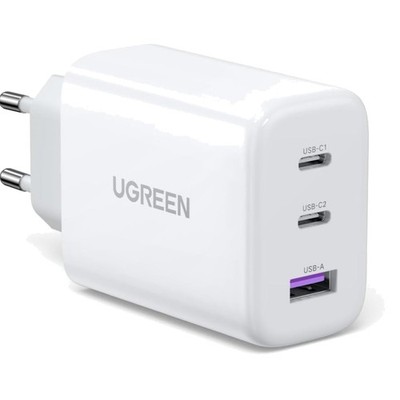 USB C Ladegerät 65W PD Netzteil 3-Port Charger Adapter PPS 45W Schnellladeger...