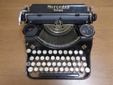 Mercedes Prima Typewriter with QWERTYZ Layout Working Used From Japan thumbnail