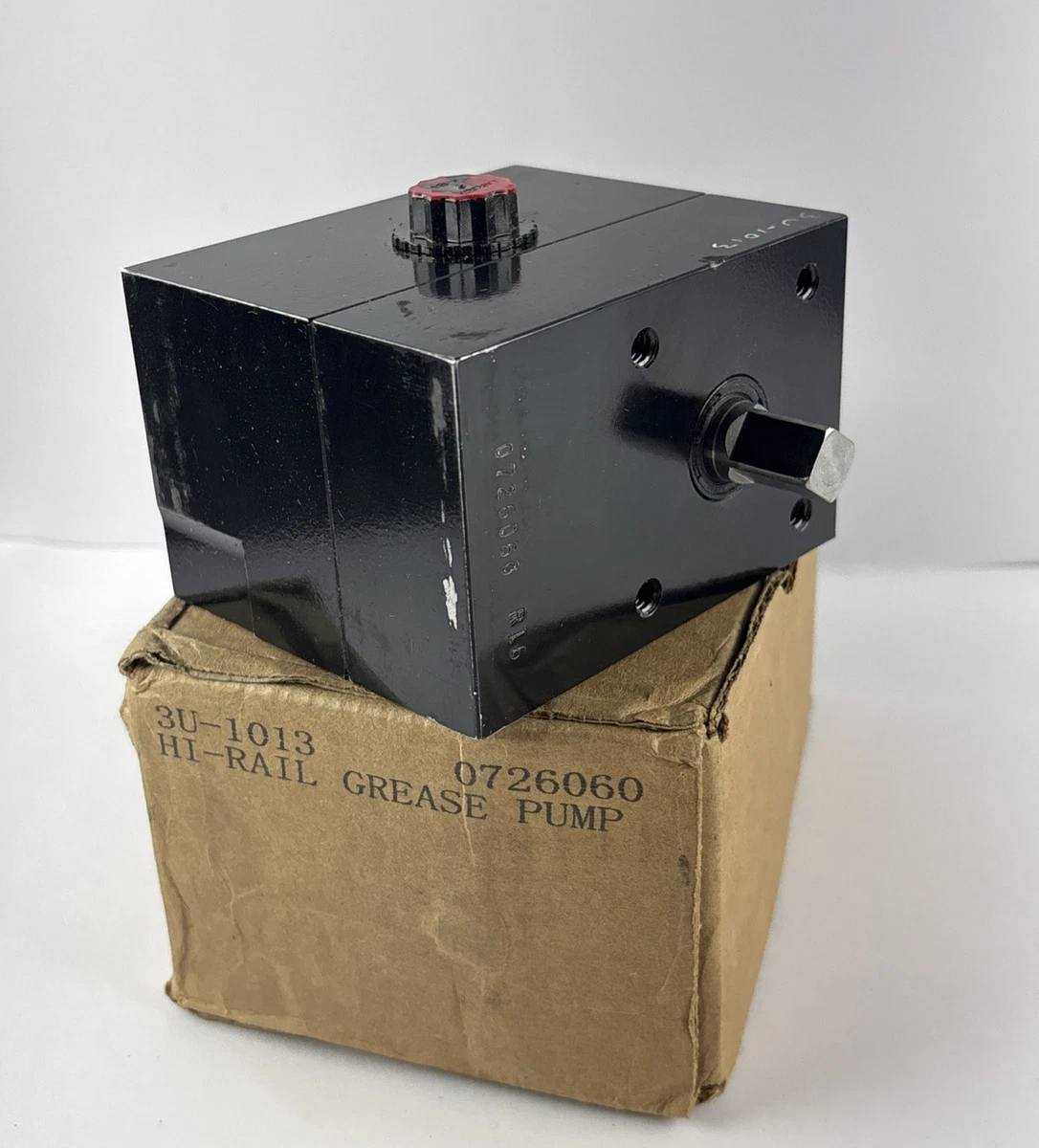 Hi-Rail Grease Pump 3U-1013 P/N 0726060 R16 Railway Equipment photo 3