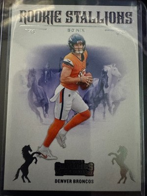 2024 Panini Contenders - Rookie Stallions Bo Nix #2 (RC)