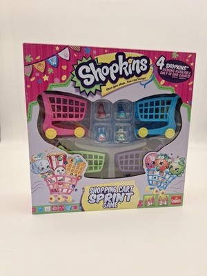 Shopkins Shopping Cart Sprint (2015) Pressman Brettspiel
