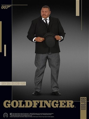 Big Chief Studios 1/6 HAROLD SAKATA as ODDJOB JAMES BOND 007 GOLD