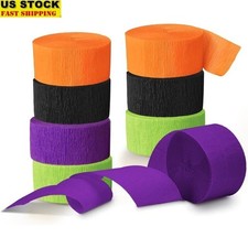 Crepe Paper Streamers Party Decorations Festivals Birthdays Events Theme Parties