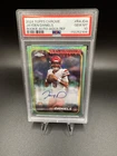 2024 Topps Chrome - Rookie Autographs Jayden Daniels Aqua Refractor /199 PSA 10