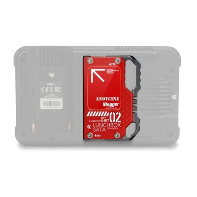 Lunchbox II SATA SSD Case, Compatibel with Atomos Ninja V, V+, Ninja Flame, N...