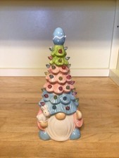 Decorative Easter Lighted Gnome Tree