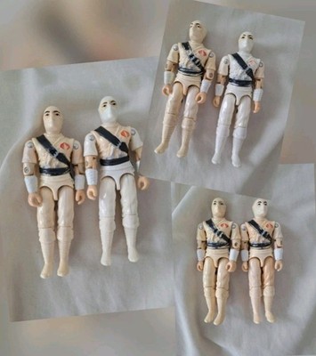 G.I. Joe vintage 1984 Hasbro Storm Shadow (V1) Ninja action figure 6ct