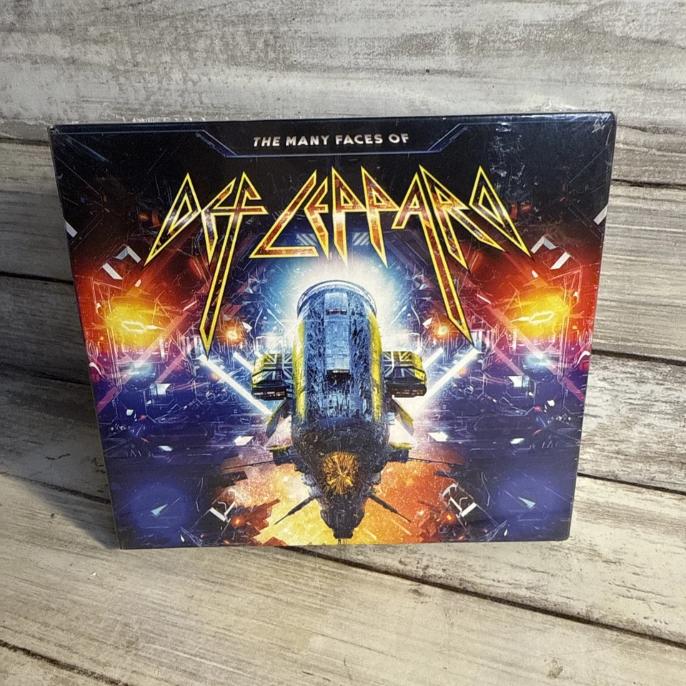 New! The Many Faces Of Def Leppard (3-CDS) Sealed Tri-Fold Ships Free A Journey - Image 2 of 4