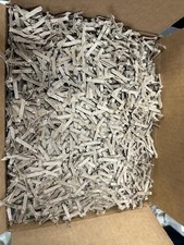 100 Recycled Shredded Chipboard Filler 2 LB for Gift Wrapping Filling.
