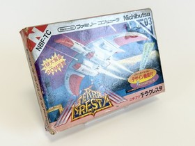 Terra Cresta Famicom FC Nintendo NES 1986 Boxed CIB Used Tested Working Japan JP