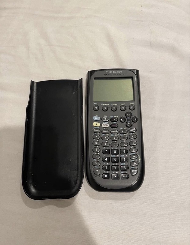 Texas Instruments TI-89 Titanium Graphing Calculator Programmable LCD Large