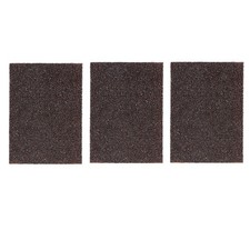 3 teiliges Set Nass Trocken Schwamm Schaumstoff Polierblock Schleifpad
