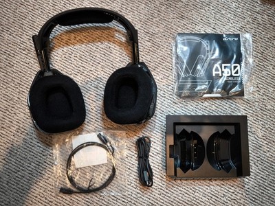 Headset Astro Gaming A50 Schwarz, PS4, PS5, PC, sehr guter Zustand