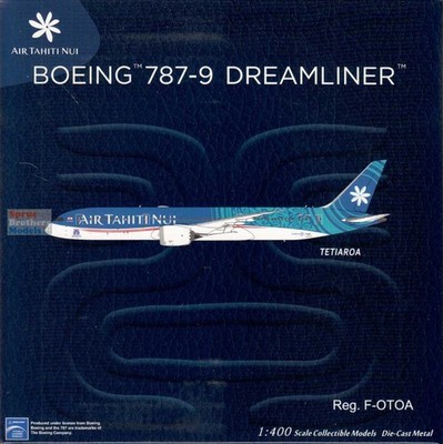 NGM55125 1:400 NG Model Air Tahiti Nui B787-9 Reg #F-OTOA 'Tetiaroa'