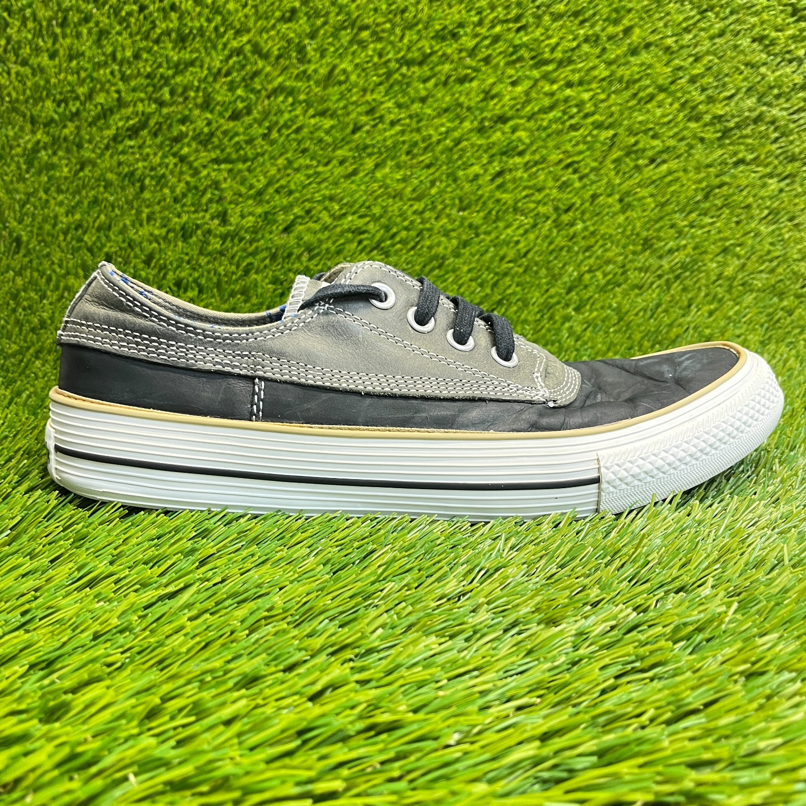 Converse Chuck Taylor All Star Mens Size 9.5 Black Gray Athletic Shoes Sneakers