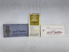 1973 Cadillac Original Owners Manual 3 Pc Set Deville Fleetwood Calais Eldorado 1973 Cadillac Original Owners Manual 3 Pc Set Deville Fleetwood Calais Eldorado