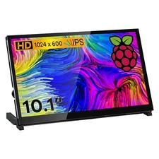 10.1" IPS LCD Capacitive Touch Screen HDMI Display Portable Monitor 1024X600 ...