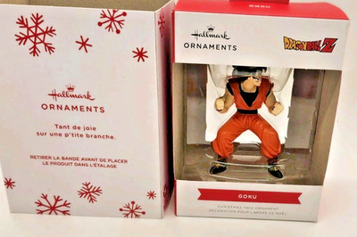 HALMARK ORNAMENT GOKU DRAGON Z New In Box Anime Collectible  Dragon ball z