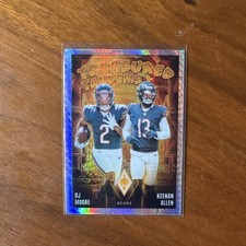 Panini 2024 Phoenix Treasured Tandems Hyper  DJ Moore Keenan Allen Bears #TT-CHI