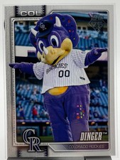 2026 Topps Series 1 Celebration - Mascot Dinger #M-4 Rockies
