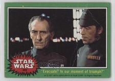 1977 Topps Star Wars Evacuate? In Our Moment of Triumph? #222 1cb3
