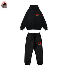 Premium Quality Zip Up Hoodie Joggers Sweatsuit Streetwear Set Limited Edition