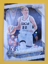 2025 Panini WNBA Prizm Courtney Vandersloot #124 White Seismic Sky