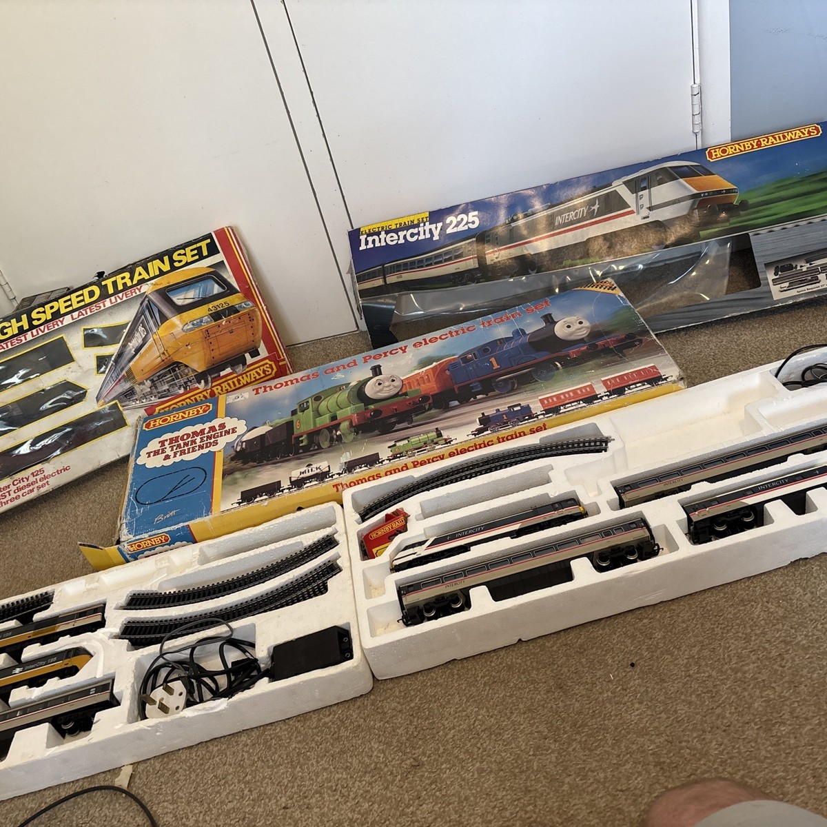 Hornby Train Set Job Lot-Boxed / Thomas / Percy / intercity 125