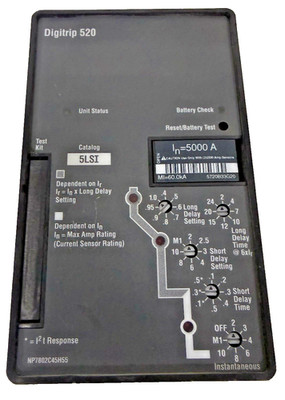 EATON - CUTLER HAMMER DIGITRIP 520 5LSI Fehlerstromschutzschalter NP7802C45H55
