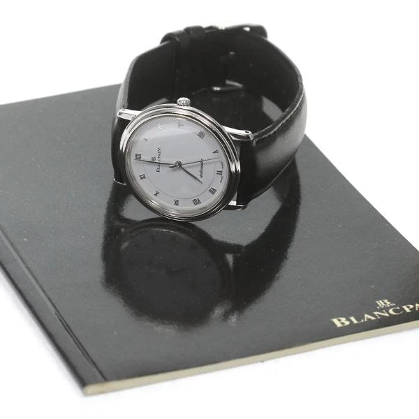 Blancpain — Blancpain Described in the item description 34mm Platinum Automatic Watch #C2370