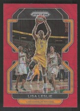 2022 Panini Prizm WNBA #60 Lisa Leslie Ruby Wave