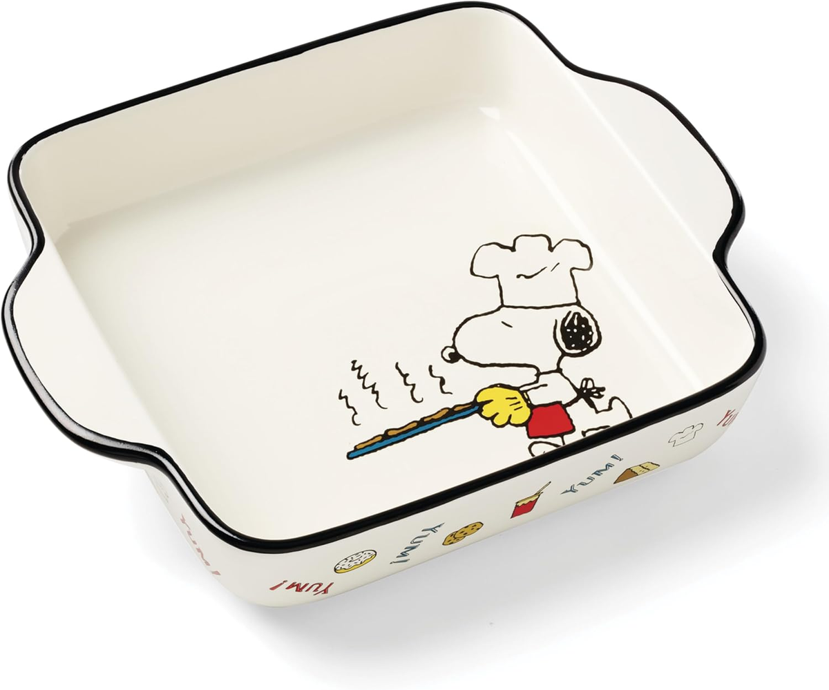 897691 Chef Snoopy Square Baker | eBay