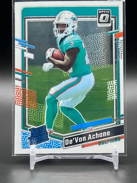 2023 Panini Donruss Optic - Rated Rookie De'Von Achane #269 (RC)