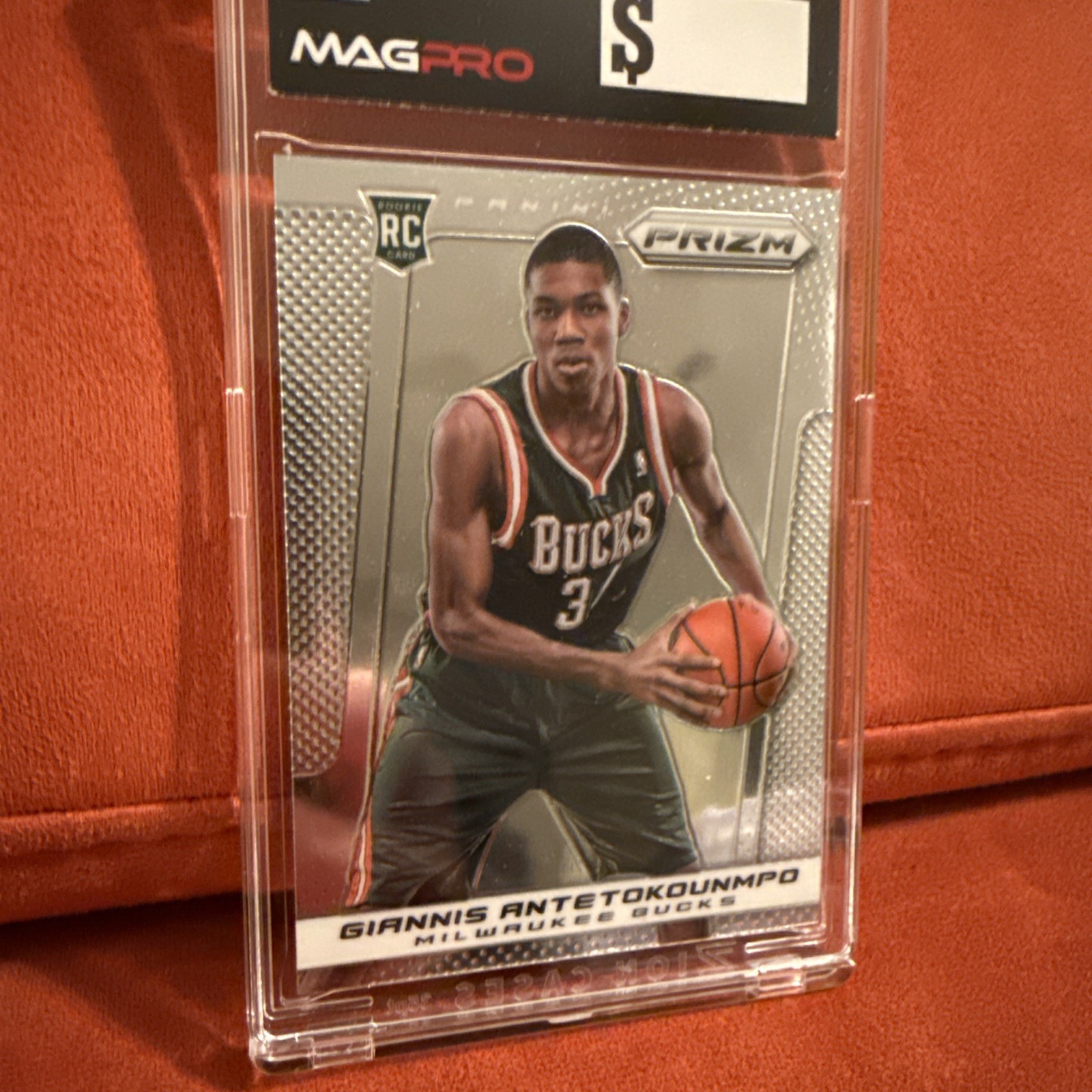 2013-14 Panini Prizm Giannis Antetokounmpo #290 (RC) Rookie Card