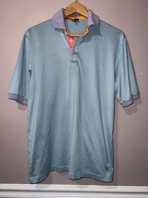 Solemare Maus & Hoffman Polo Shirt Mens medium Made Italy Summer
