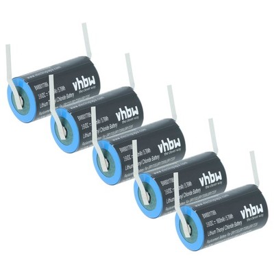 5x Akku für Omron C2000H C120 C1000HF C120F 3G2A9-BAT08 C28P C1000H 1600mAh 3,6V