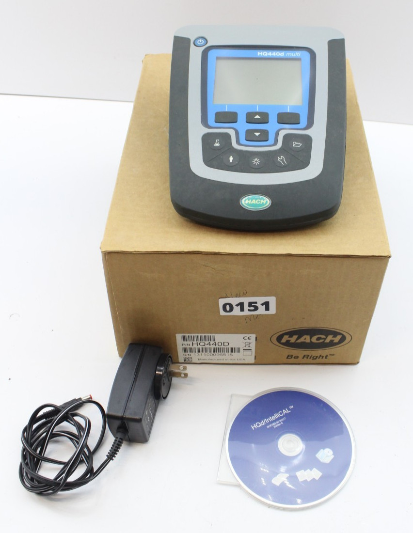 Hach HQ440D Dual Input, Multi-Parameter Laboratory Meter