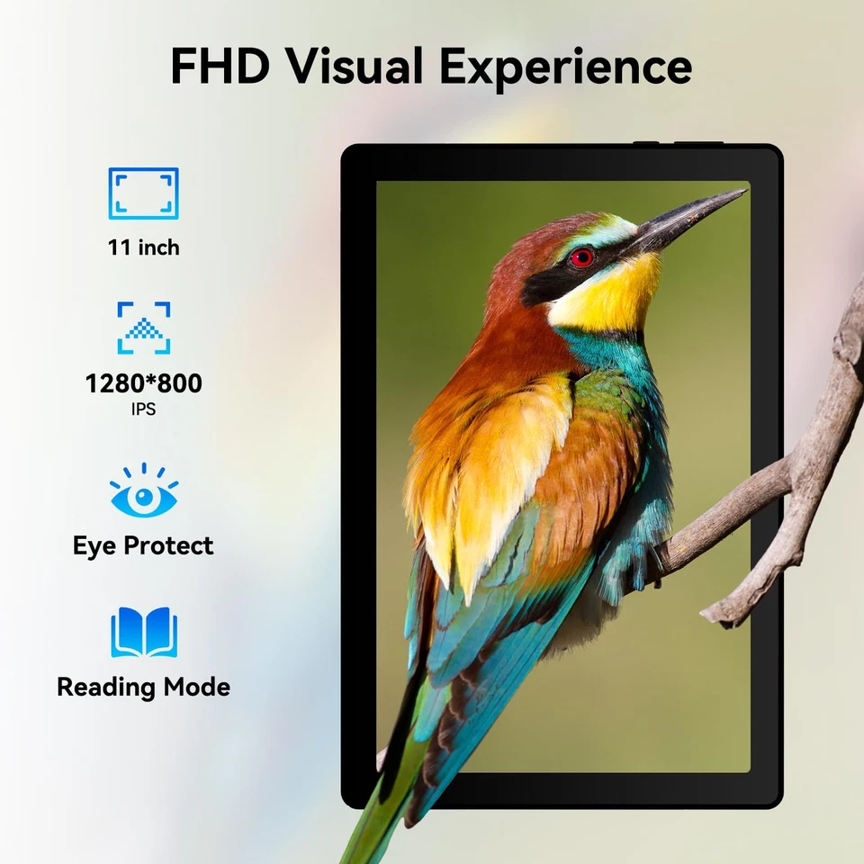 Tablet, Android Tablet 10.95",16GB RAM 128GB ROM 1TB Expansion, Octa-Core, An... - Image 4 of 4