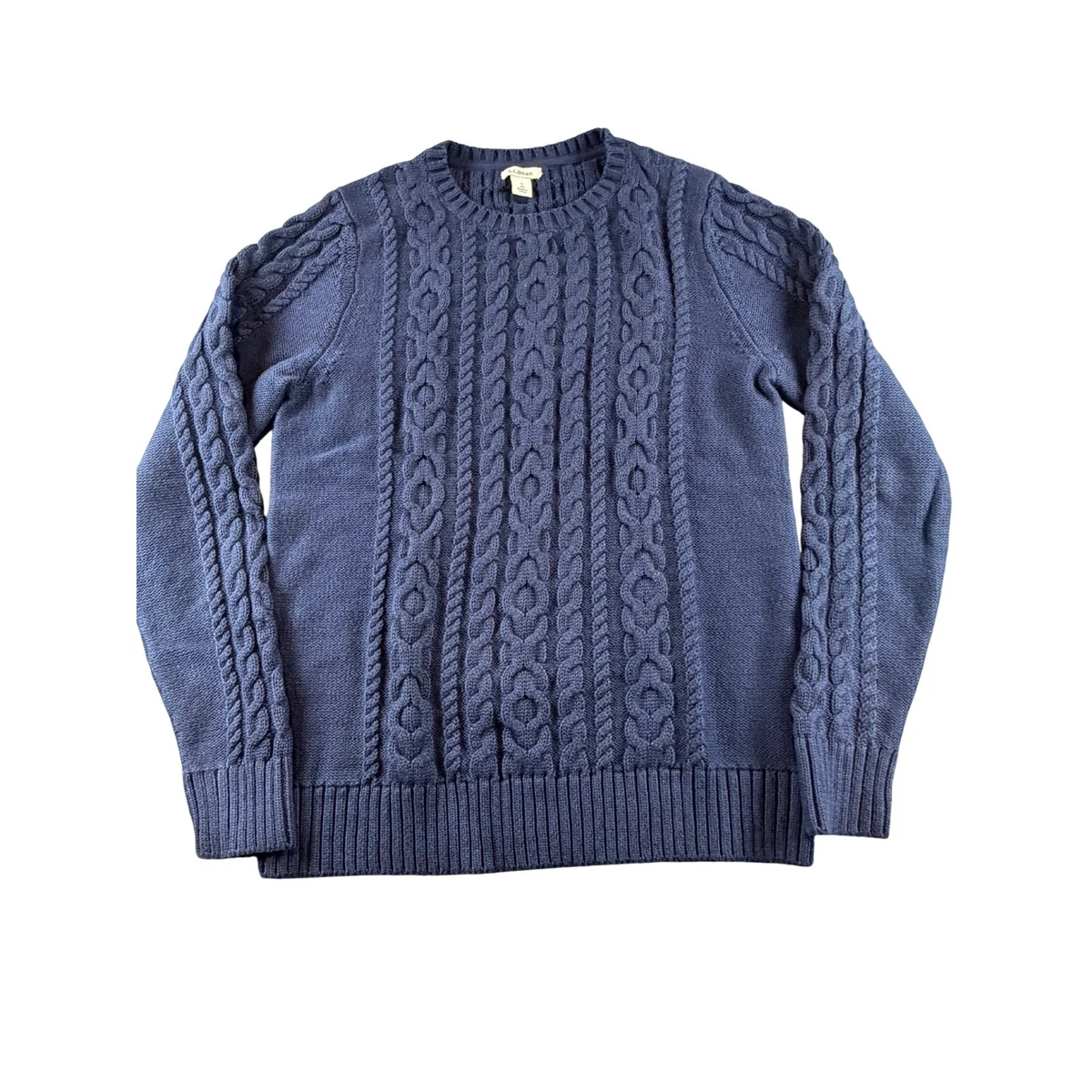 ll bean fisherman sweater products for sale | eBay