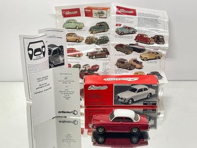 SOMERVILLE 136 VOLVO AMAZON 123 GT 1962 BIJENKORF -RED 1:43- GOOD IN BOX - 255