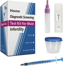 Men Fertility Test Kit – Sperm Count Analyzer, Home Male Fertility Testing Sy...